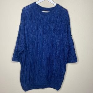 Coogi Basics Navy Blue Pullover